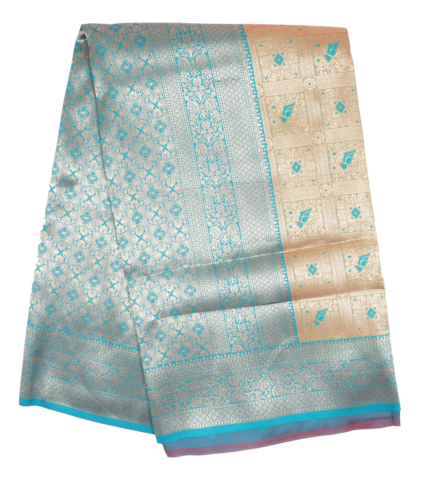 Exquisite Banarasi Silk Saree with Intricate Zari Work