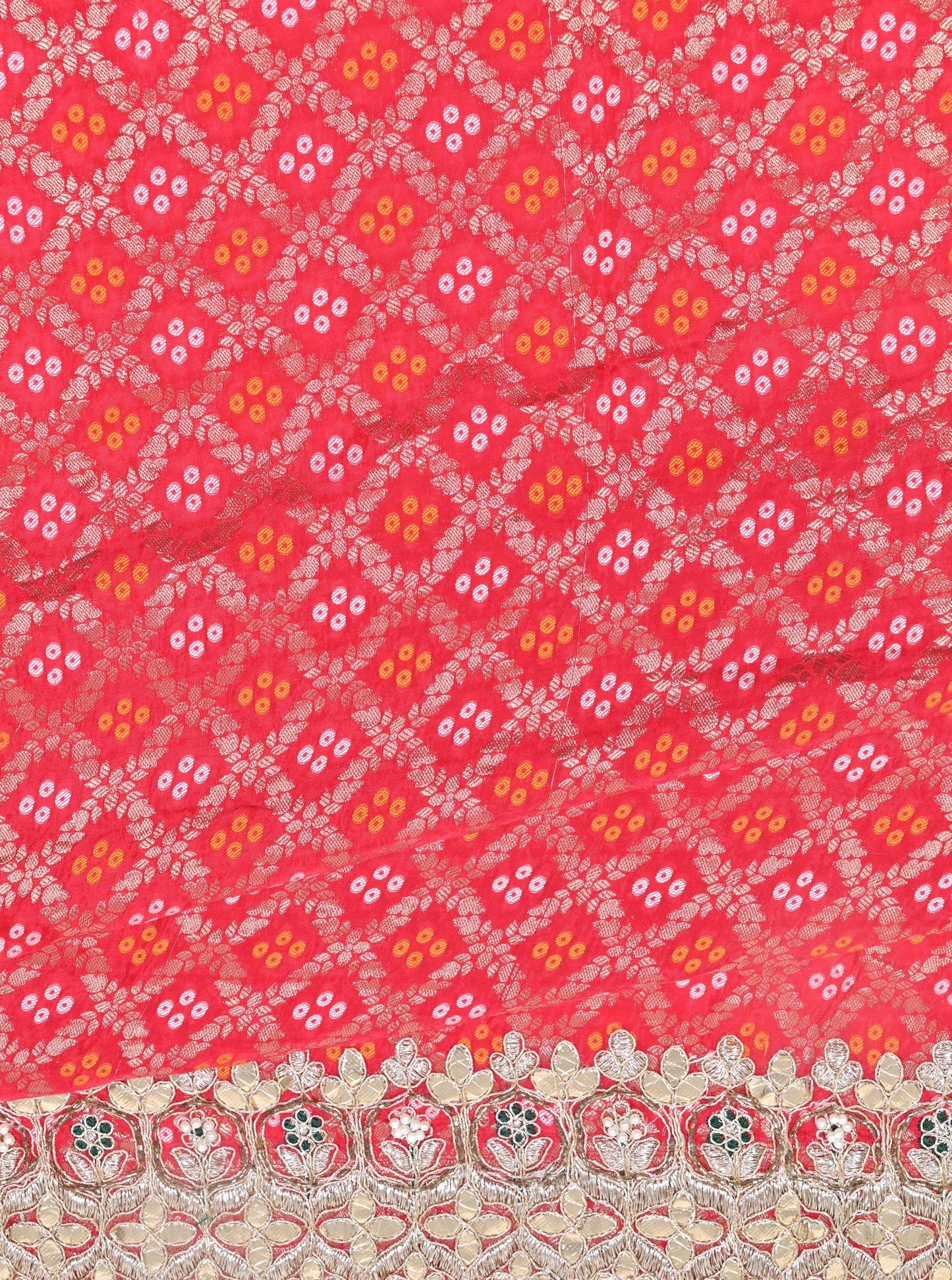 Red Banarasi Silk Saree with Intricate Zari Work